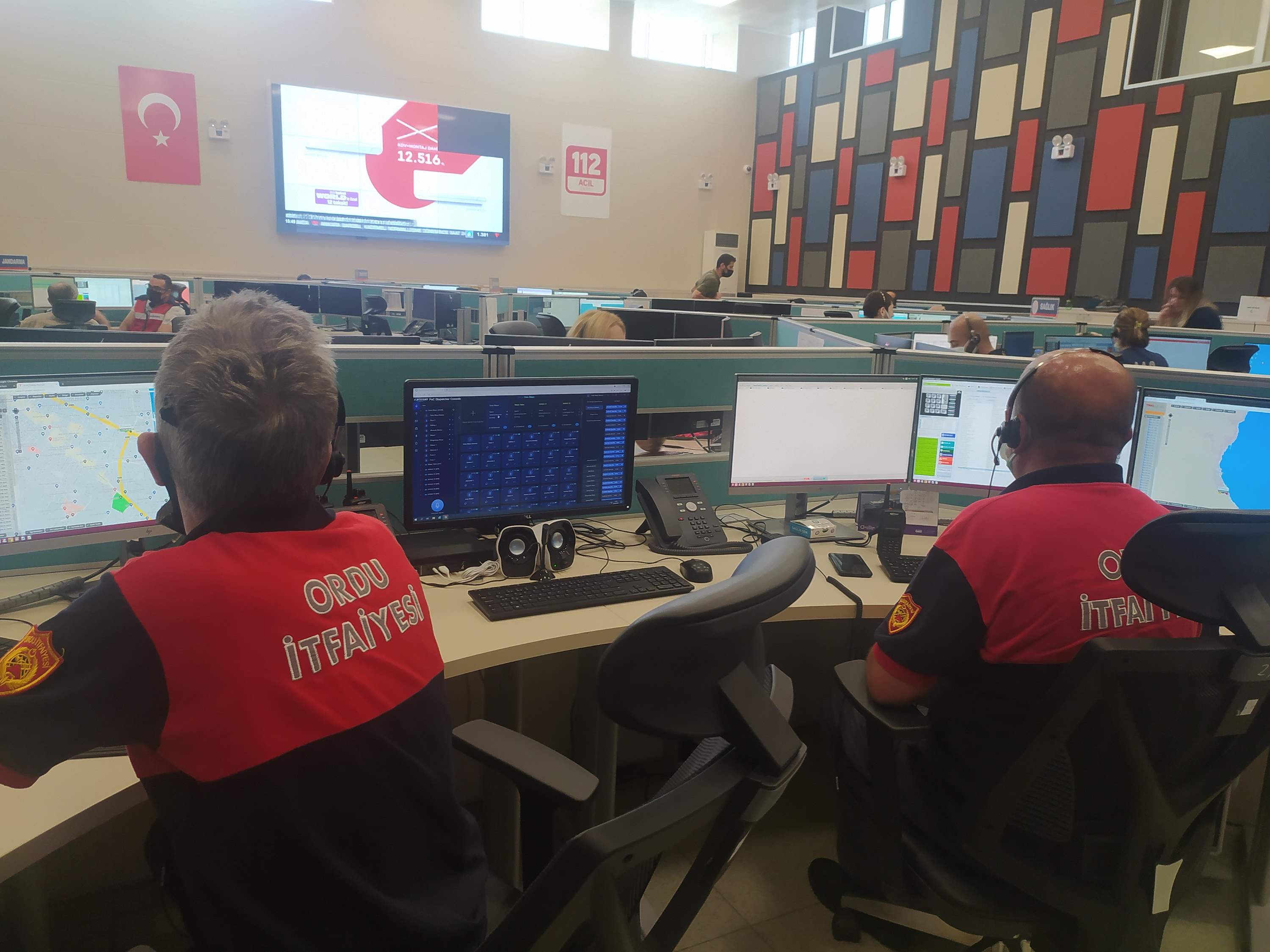 ORDU İTFAİYESİNDE DİJİTAL TELSİZ HABERLEŞME SİSTEMİ’NE GEÇİLDİ